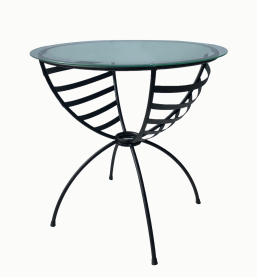 Caroline Black Table 76cm