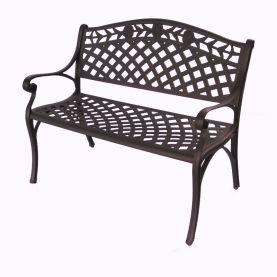 Melissa Cast Aluminium Bench