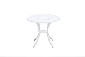 Remy Aluminium Table White